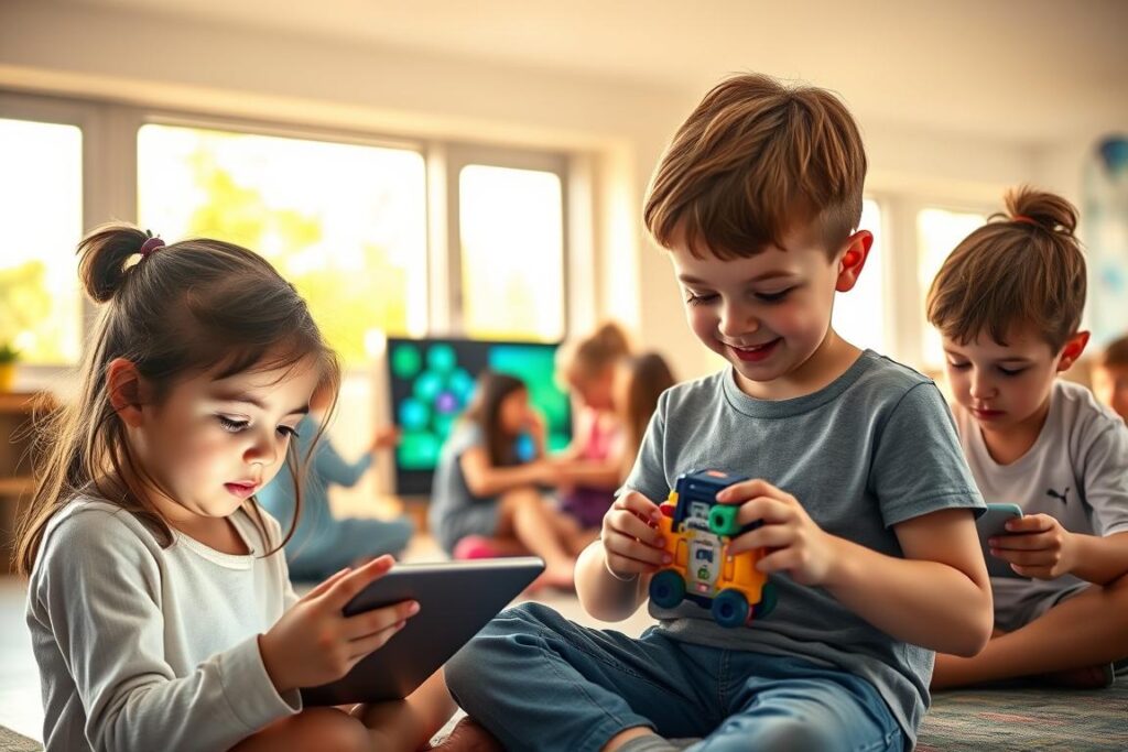 benefícios da tecnologia na infância saúde mental das crianças